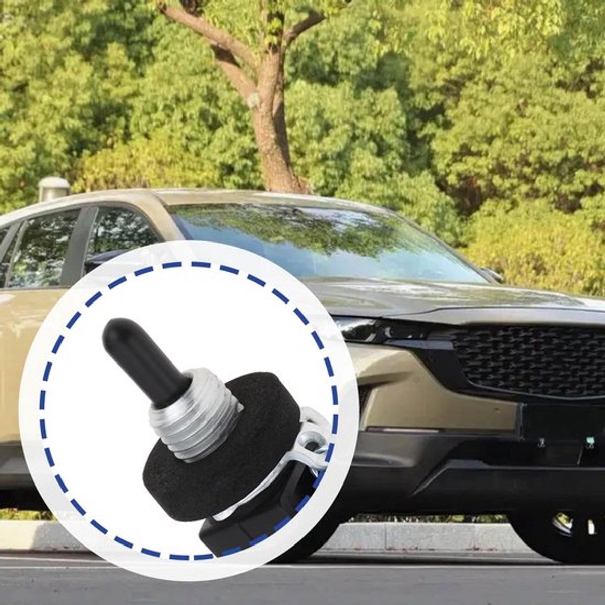 Deurdekselvergrendeling Vervanging B09556890 - Compatibel met Mazda3/5/6/MX-5/CX-7/RX-8 - Automatische vergrendeling - Duurzaam kunststof - Eenvoudige installatie - Brandstofdop