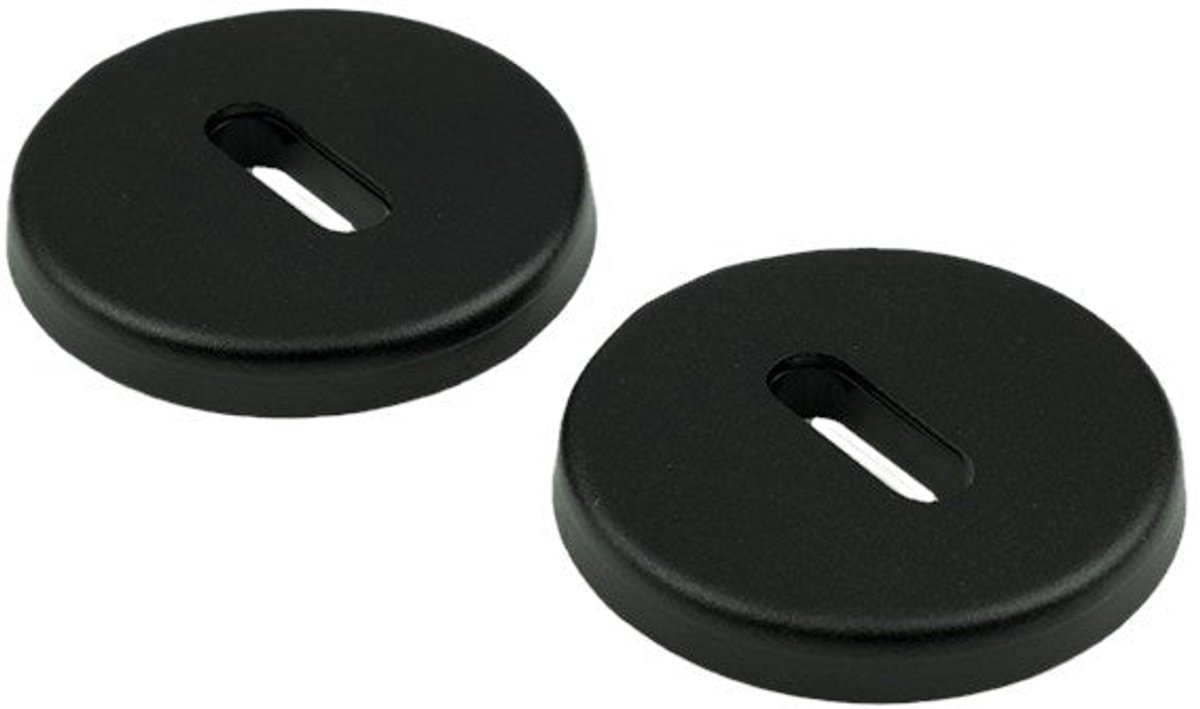 Oxloc Klikrozet SL Rond Aluminium Zwart 55mm Toulouse - 1216628