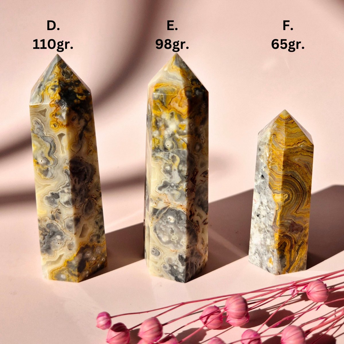 Crazy Lace Agate Point – The Stone of Joy and Balance