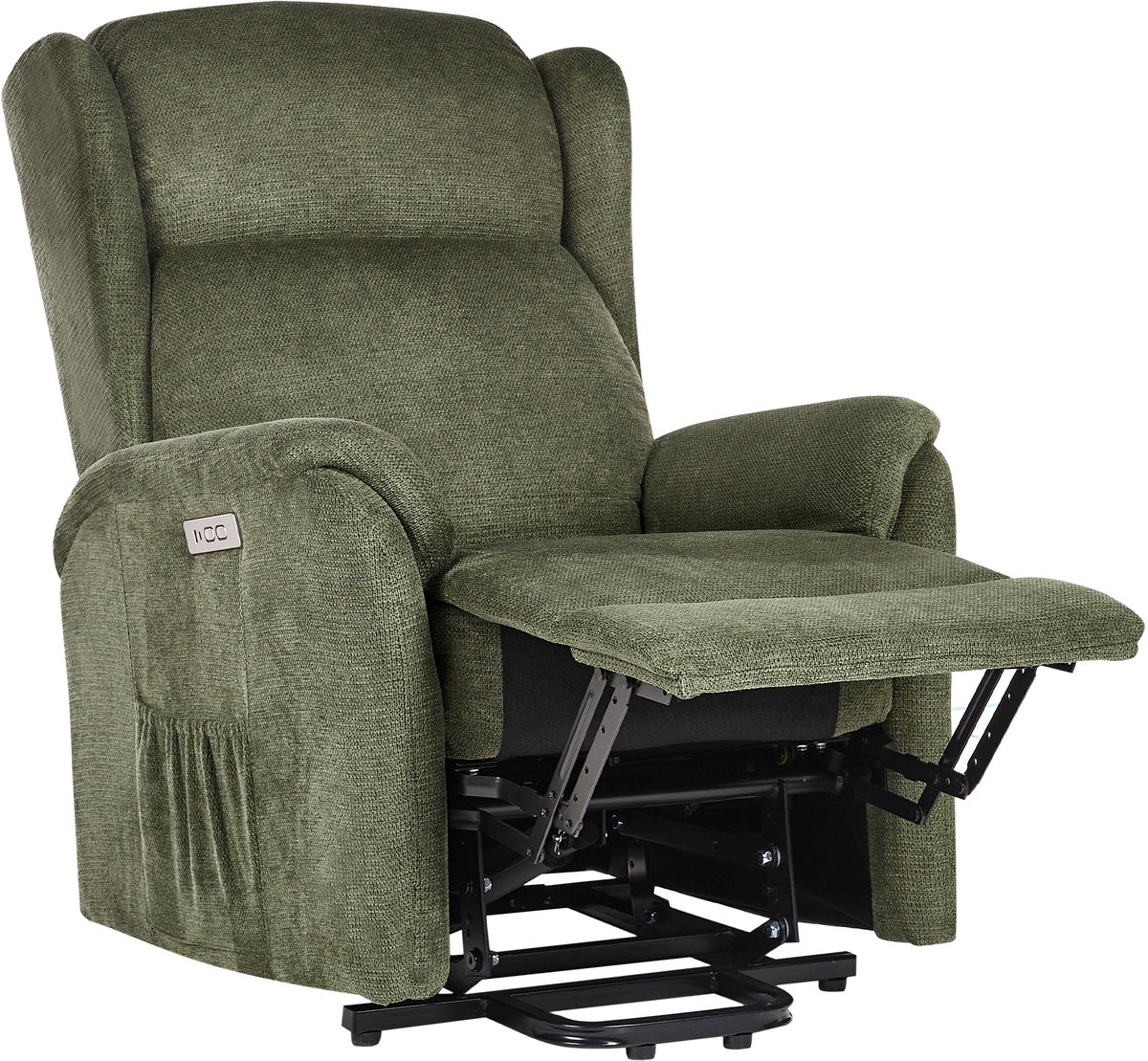 ELEGY - Verstelbare fauteuil - Groen - Polyester