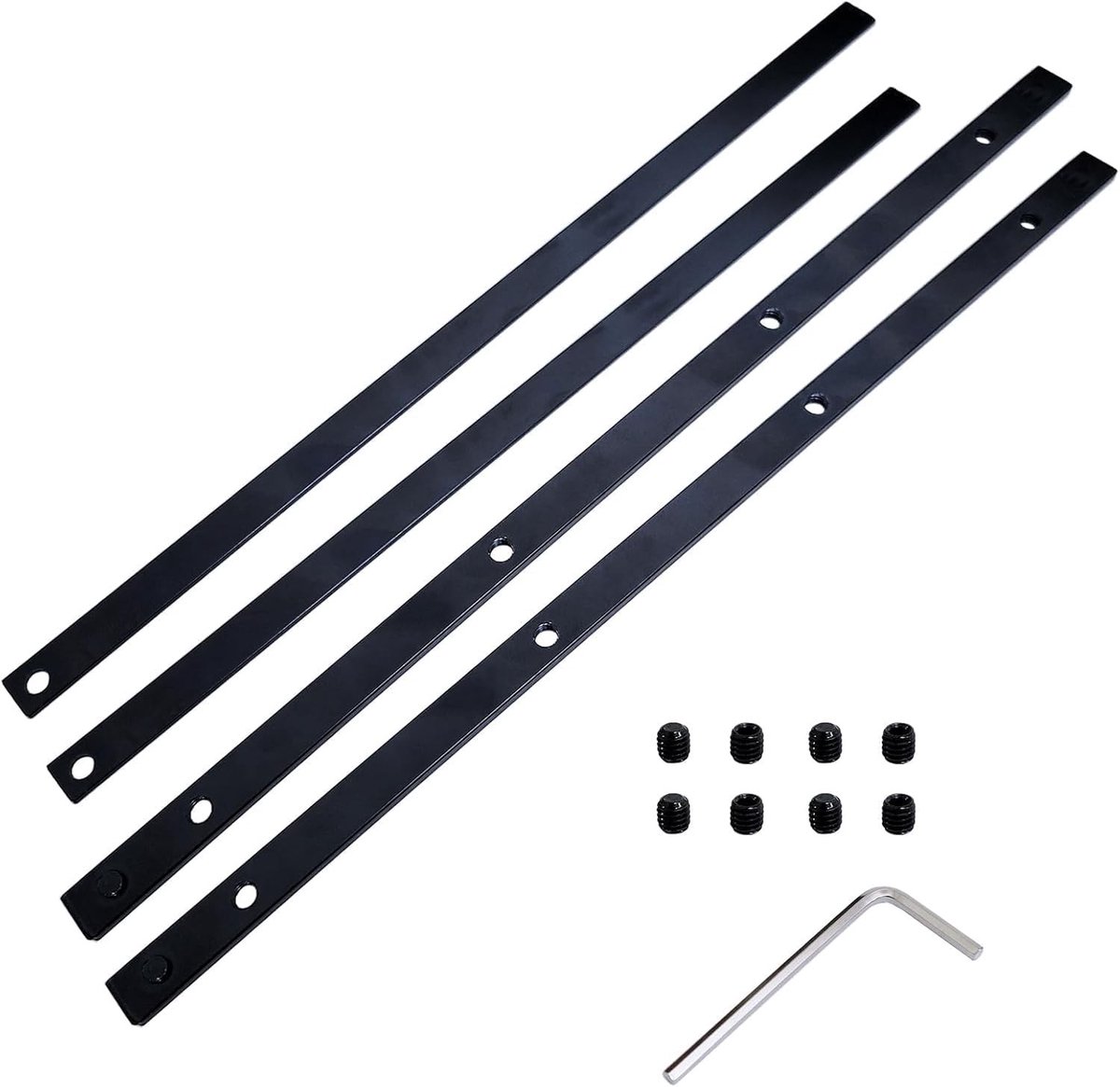 4x Gidsrail Connector Accessoire Set voor Gordijnrails - Geschikt voor Makita en Festool Rail Systemen, Ideaal voor Precisie Zaagwerk
