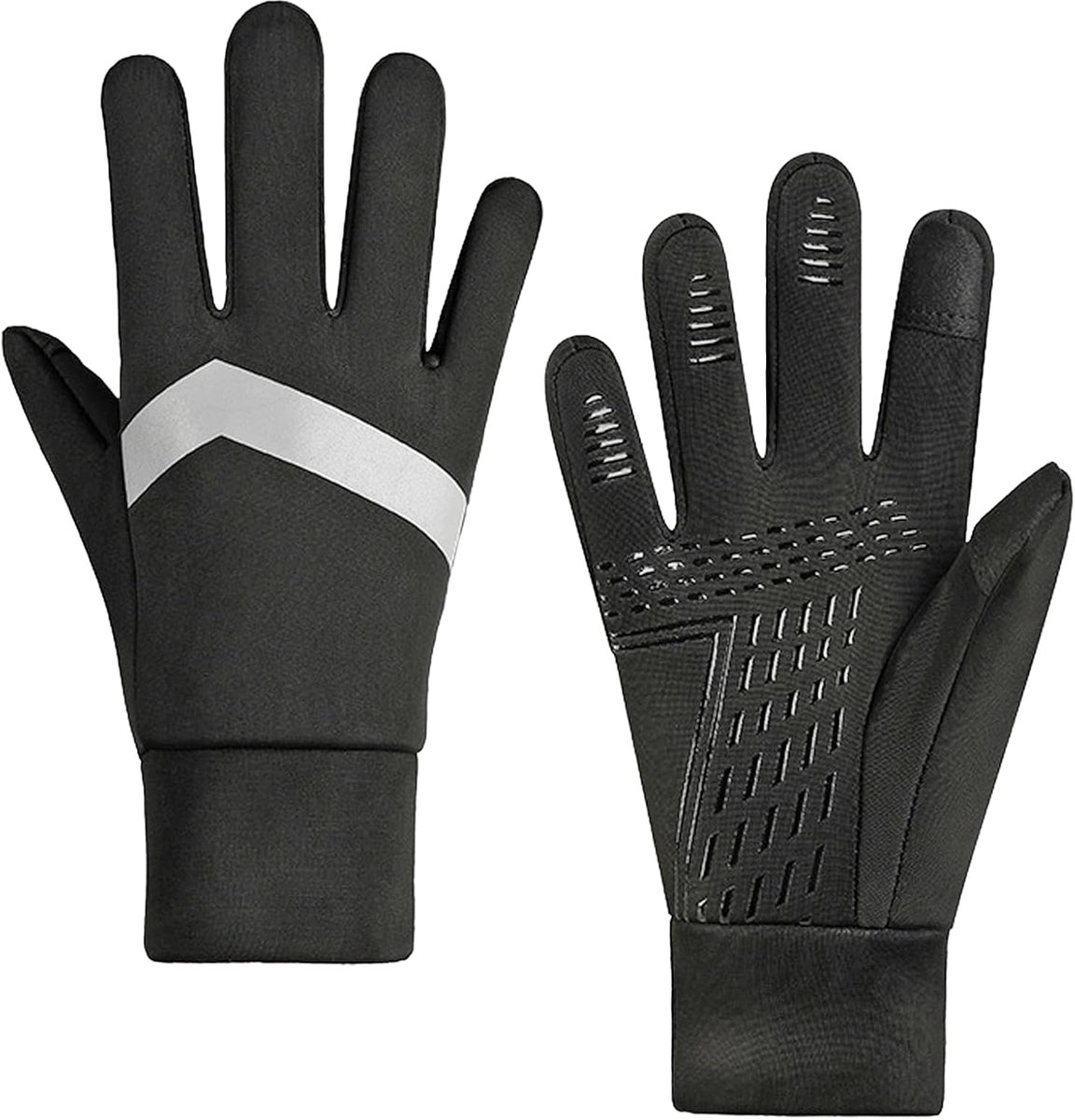 SnelShoppen - Kinderen Winter Touchscreen Handschoenen - Thermische Fleece Voor Jongens en Meisjes - Winddicht, Ideaal voor Fietsen, Hardlopen, Skiën