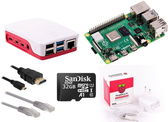 Raspberry Pi 4 - 4Gb - Starter Pack - 32GB SD