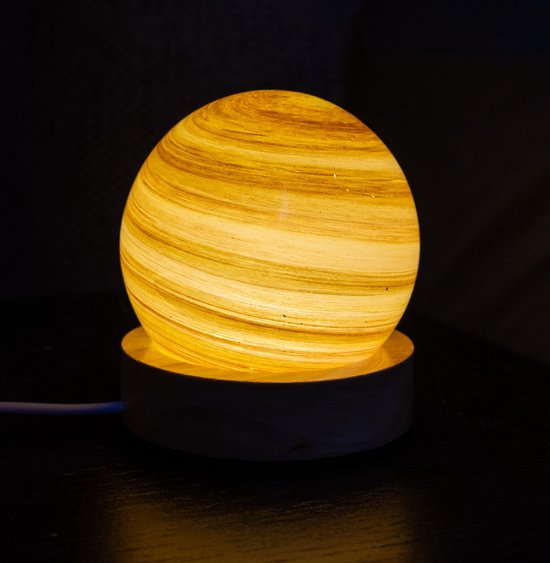 Nachtlamp - Lamp - Sunset - Zonsondergang - geel - Oranje - 8 cm - 3D geprint van Philips — afbeelding 3