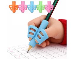 Potloodgrips 3 Stuk I Vingergrip Schrijfhulp Kinderen & Ouderen I Potloodhouder I Penhouder I Schrijfhulpmiddelen