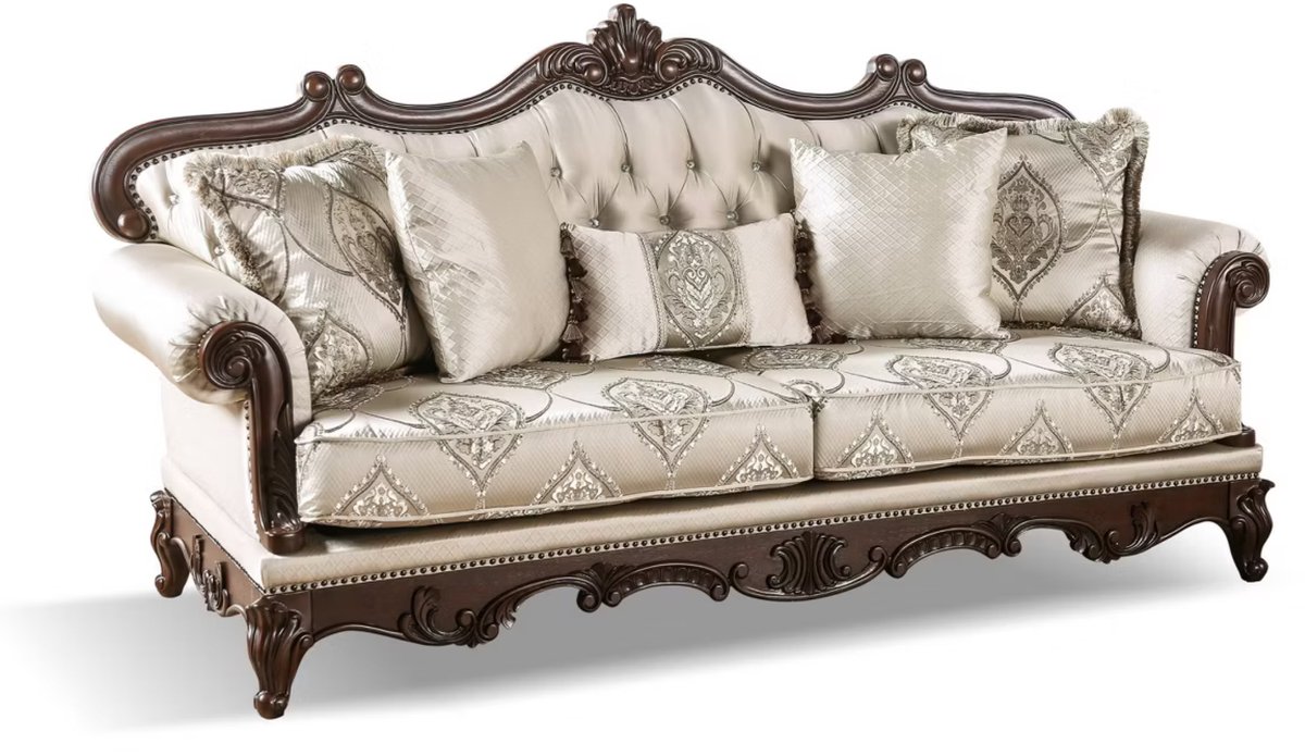 3-zits Bank NoviHome Versailles Royal - 229x97x113 cm - Novihome