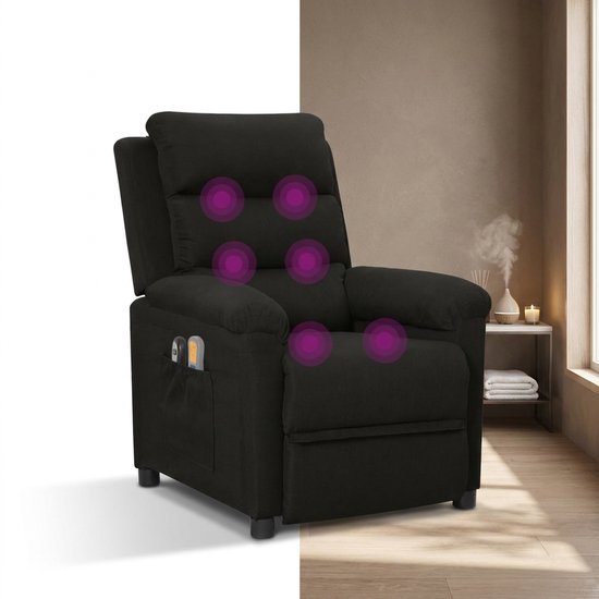 Massagestoel Comfort Elektrisch 1 Persoon Zwart - Massagestoel - €305,95