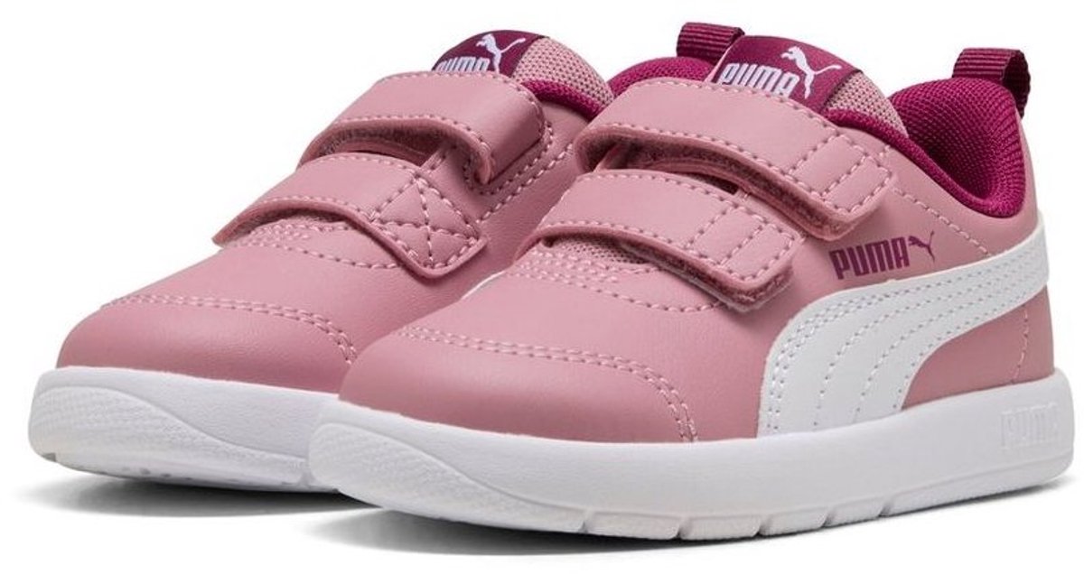 Puma kinderschoenen Mid Courtflex V3 V Inf 310252 Roze