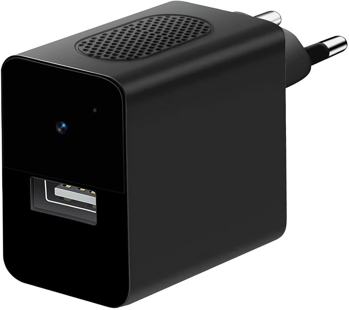 SnelShoppen - WiFi Spionagecamera 1080p HD Mini Verborgen Draagbare Microcamera met Bewegingsdetectie Alarm voor Bewaking en Intelligente App