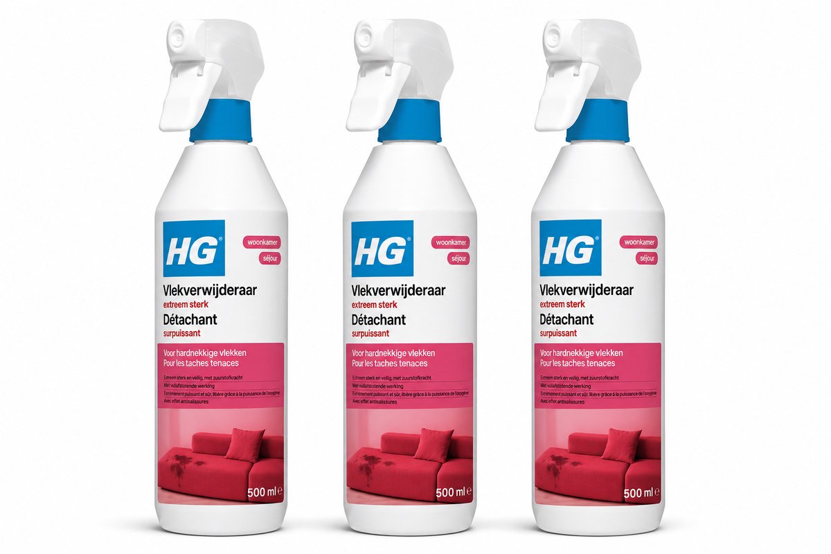 HG vlekverwijderaar (500 ml) - 3 stuks