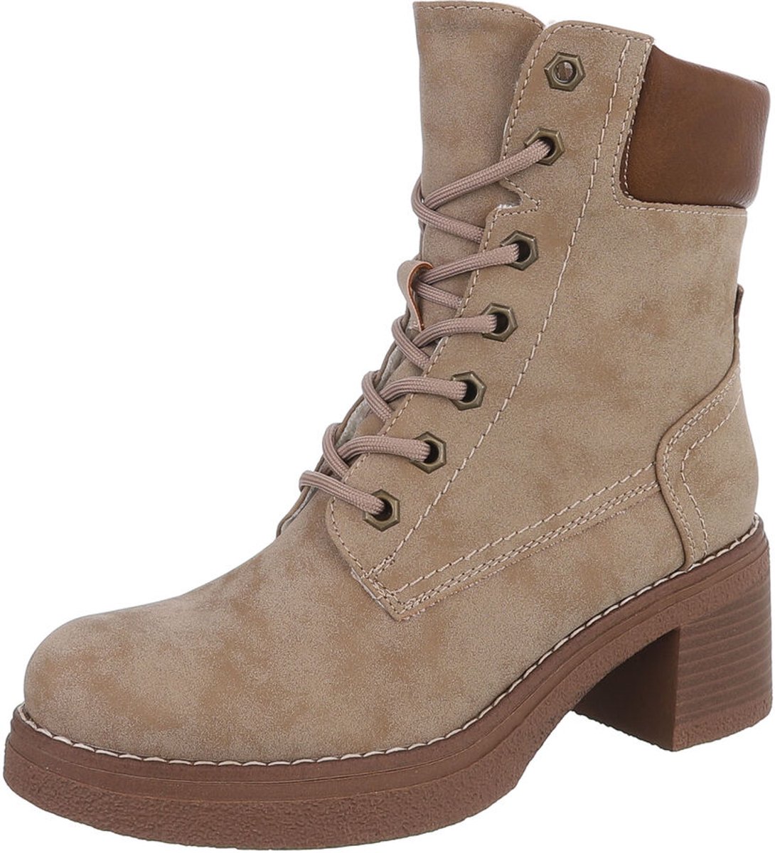 Veterboots - hoge schacht - dames Mt:41