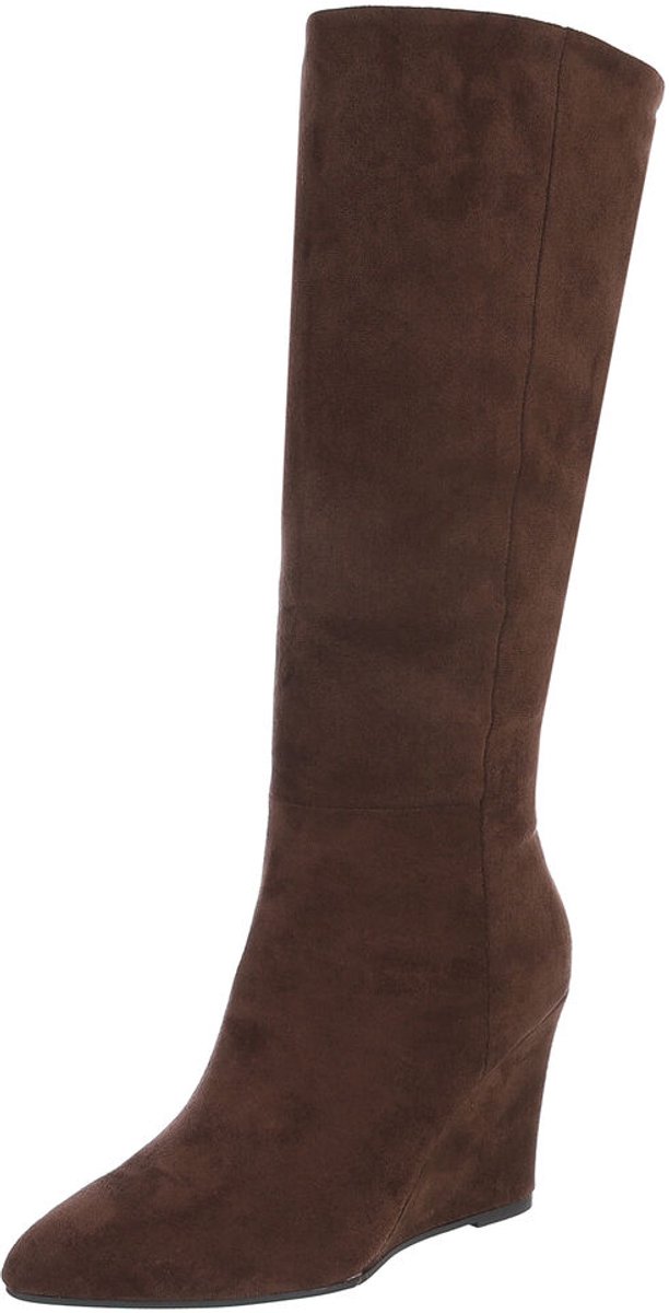 Knielange laars - slank model - dames Mt:38