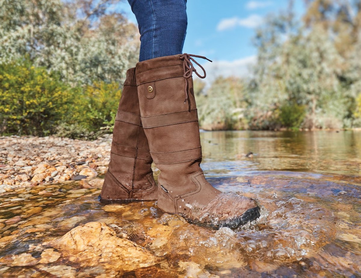 Dublin River Boots III Chocolade 37 Extra Breed Bruin