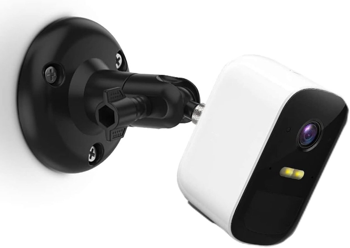 SnelShoppen - Wandmontage voor Beveiligingscamera's, Universele Beugel voor EufyCam 2C, Pro, 3, SoloCam S220/C210, Tapo TP-Link C425, Muurbevestiging,