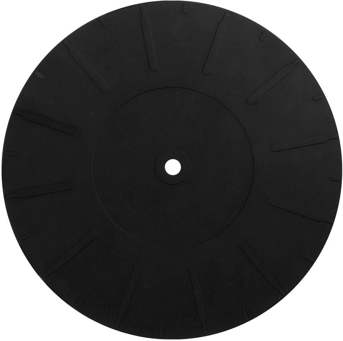 Dailygoods - Silicone Turntable Mat - Antistatisch en Antislip voor LP Vinyl Spelers