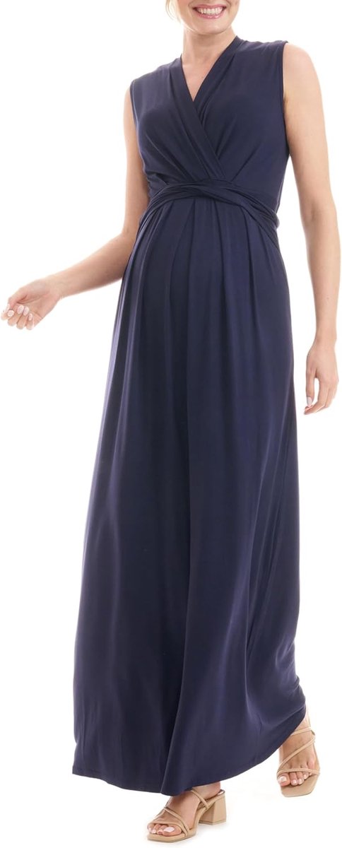 Zwangerschap Jurk Lang - Zwangerschap Jurk Nursing Jurk - Maxi Jurk
