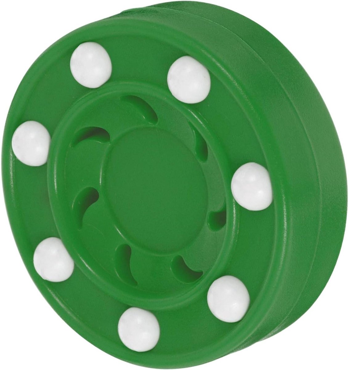 Roller Hockey Puck - Straathockey Puck - Sport Training - Hoge Hardheid - 7.5 cm - Groen