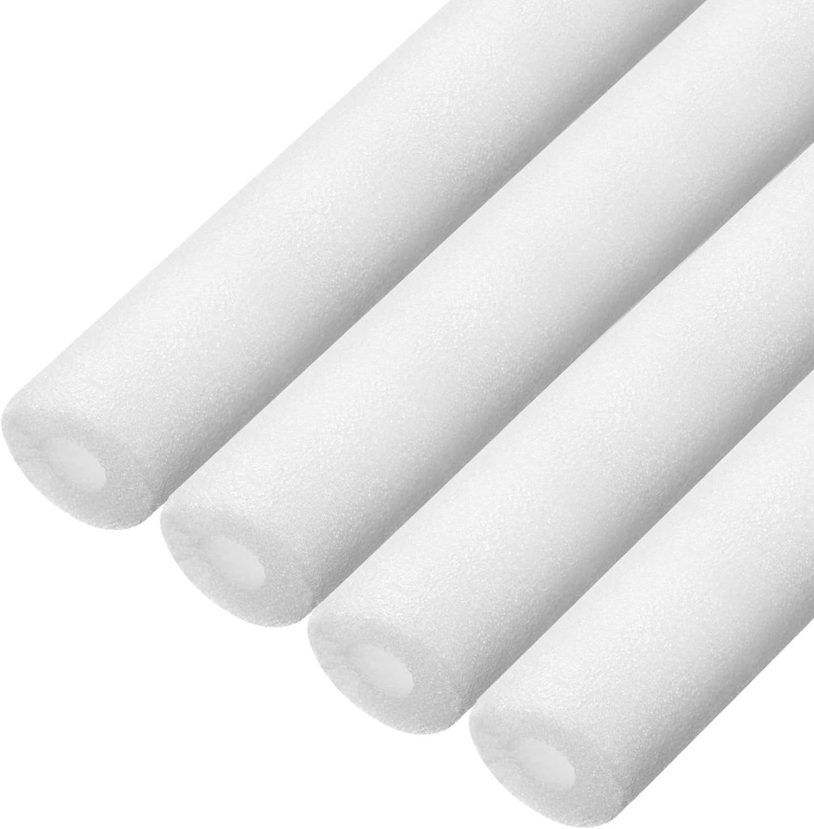 Buisisolatieschuimbuizen Buisisolatie 10mm (2/5 inch) ID 22mm OD 0,91 meter Frostbescherming voor koperen buizen, wit