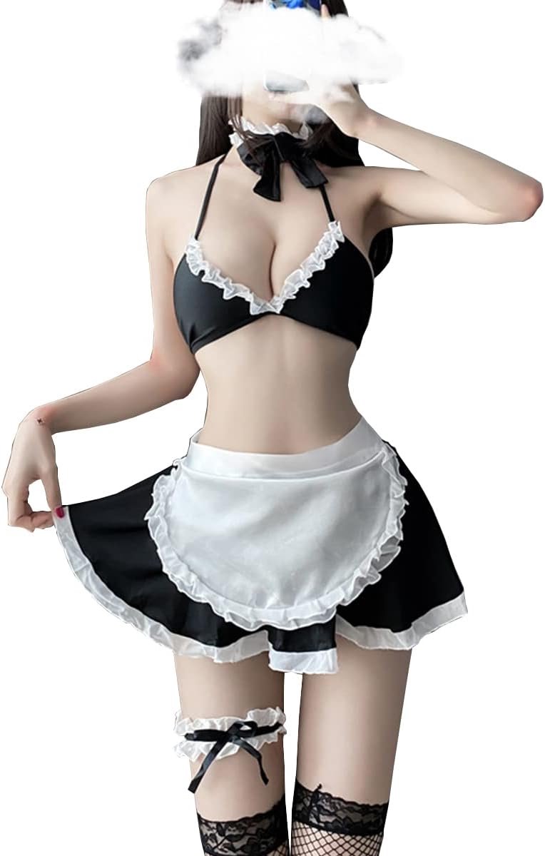 Outfit Vrouwen Sexy Maid Lingerie Voor Vrouwen Cosplay Franse Meid