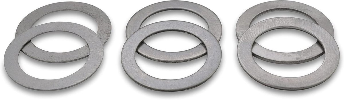 Assortiment vulringen voor vario Ø13 x 18,5mm voor MBK Booster Nitro Ovetto Bw's Stunt Rocket Slider Aerox Mach-G Jog-R Ovetto Neo's Aprilia SR F10 F12 Minarelli verticaal horizontaal
