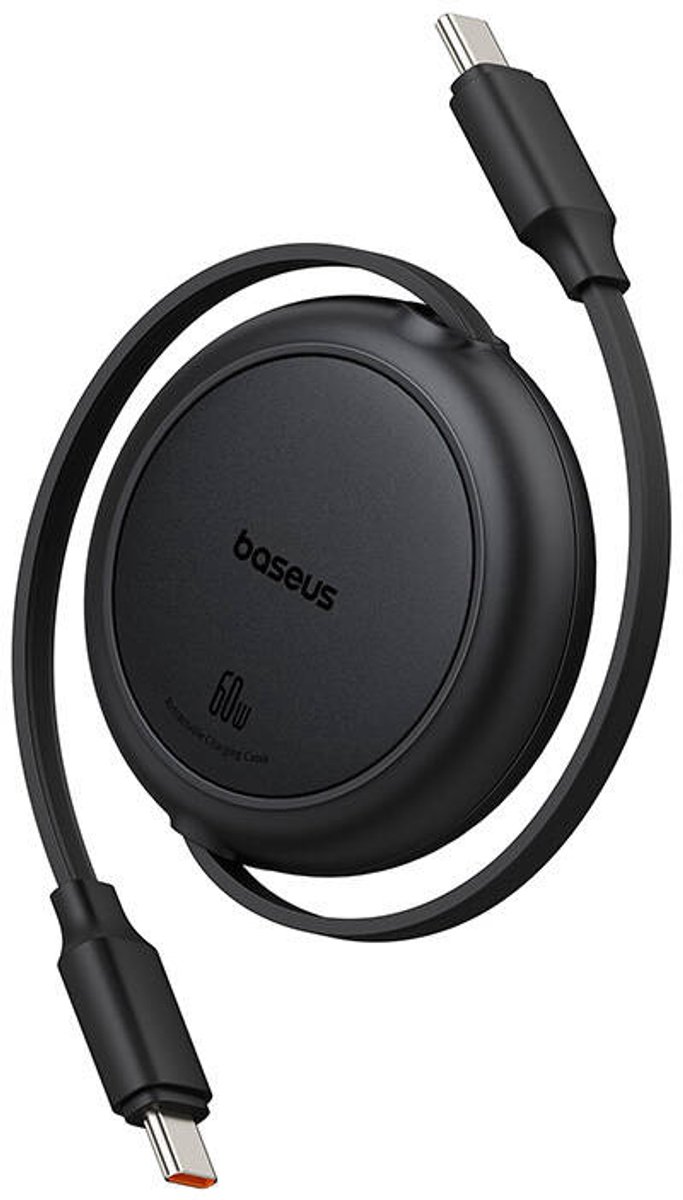 Image of Baseus Usb-C Naar Usb-C Kabel 60W Voor Smartphones En Tablets Snel Opladen (1M)