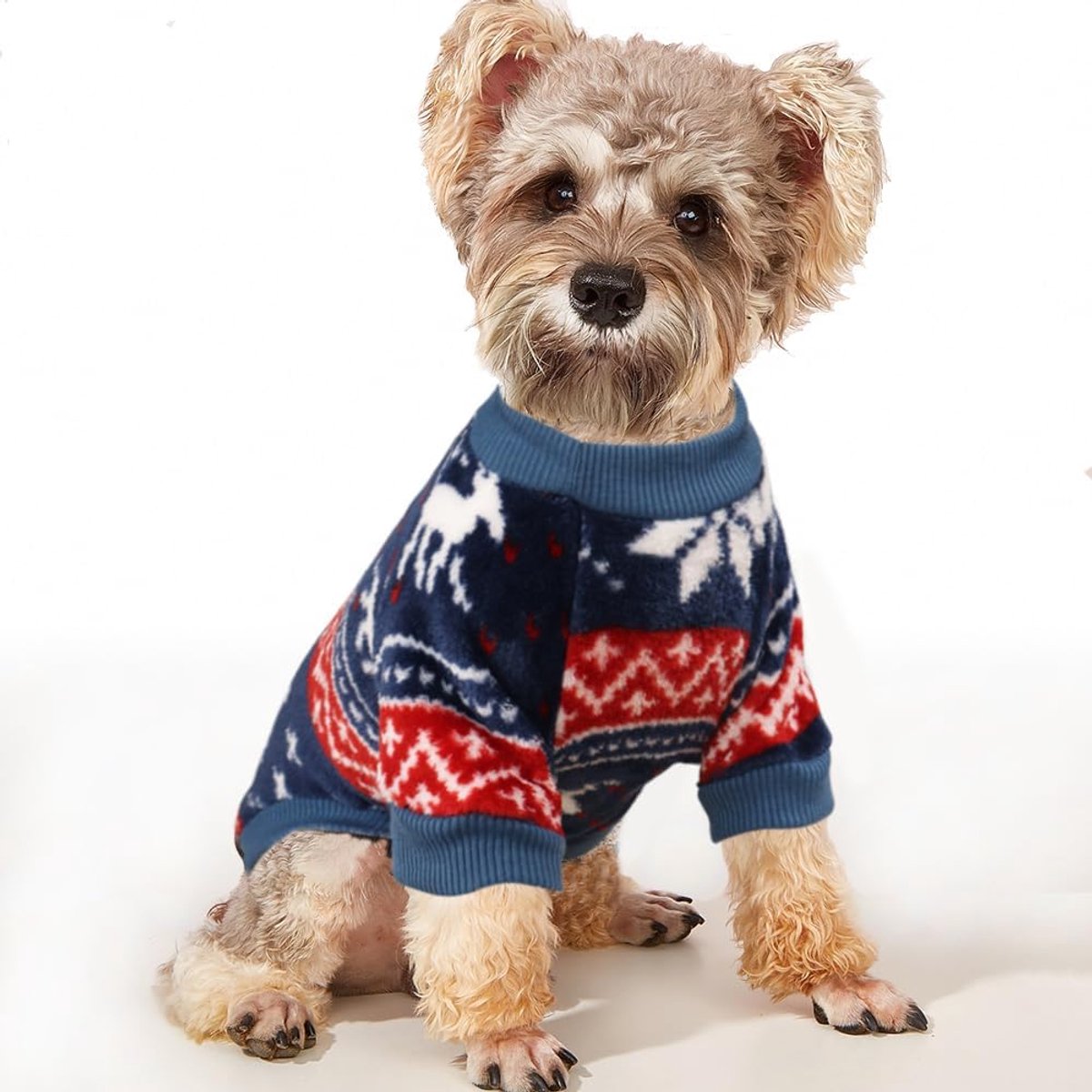 Hondentrui voor kleine honden, fleece hondentrui, etnische stijl