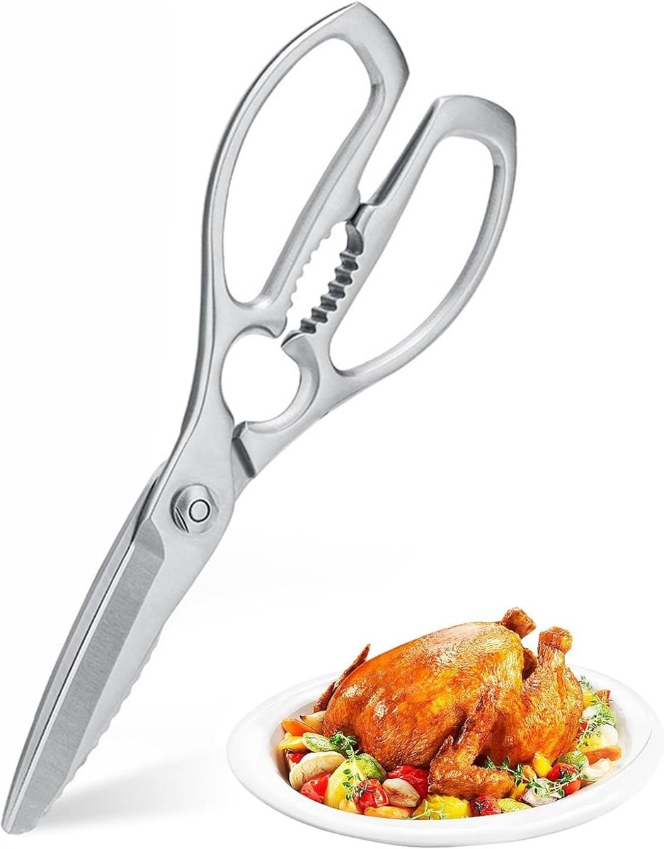 keukenschaar, gesmede roestvrijstalen schaar (3Cr14) 22,8 cm
