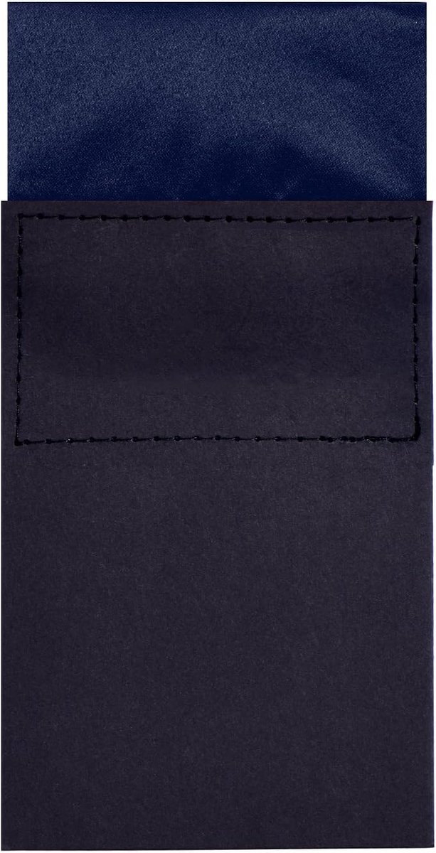 heren-pochet met bordpapier in maat verstelbaar en al voorgevouwen