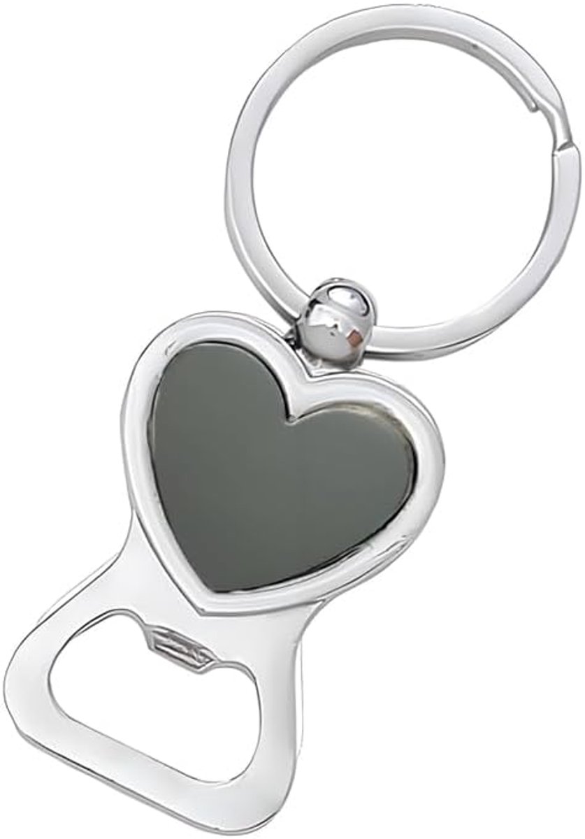 Flesopener Sleutelhanger Draagbare Bier Flesopener Sleutelhanger Hart Hanger Sleutelhanger Drank Flesopener Sleutelhanger Gift voor Mannen en Vrouwen