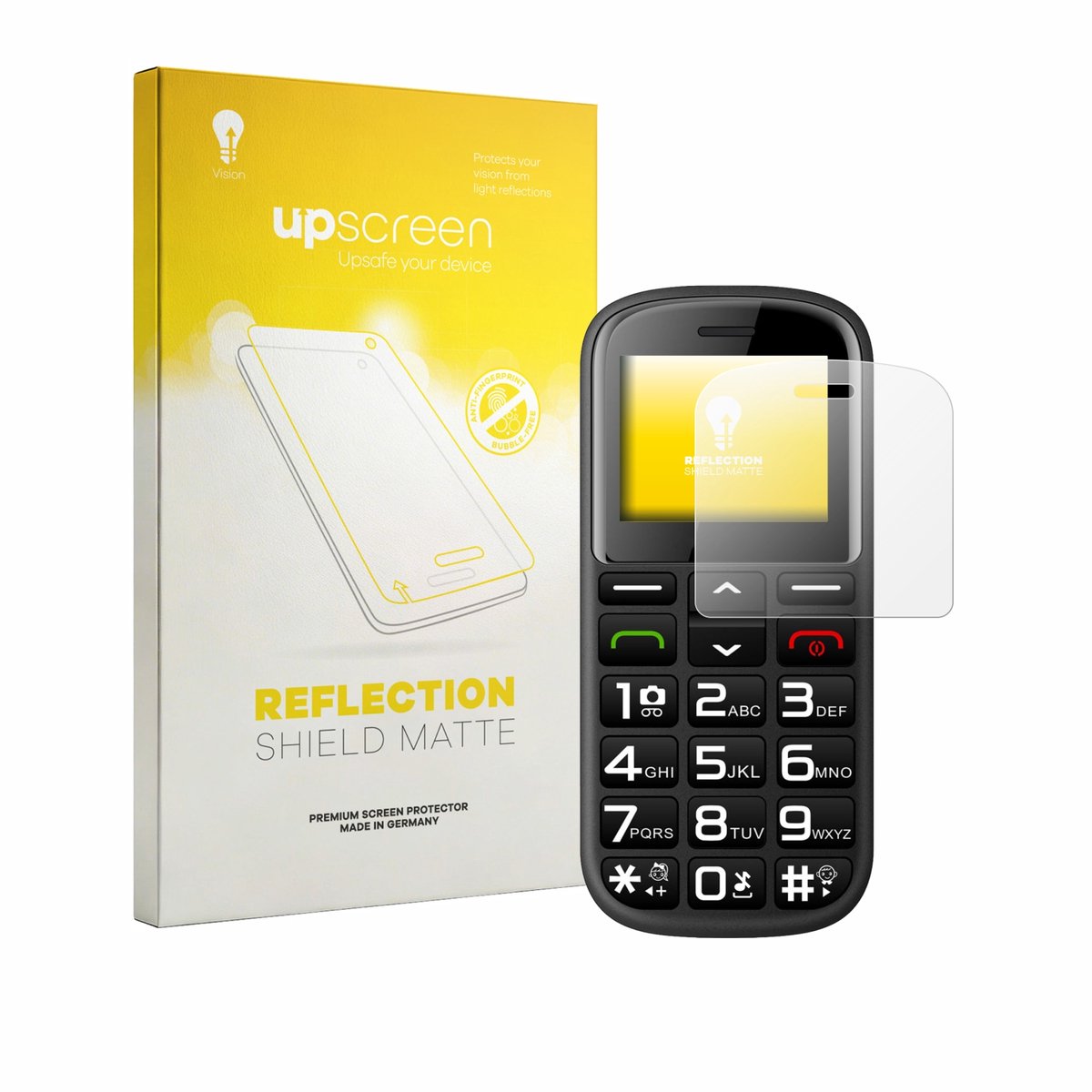 upscreen - Screenprotector voor artfone CS182 - Folie Beschermfolie anti glare matte