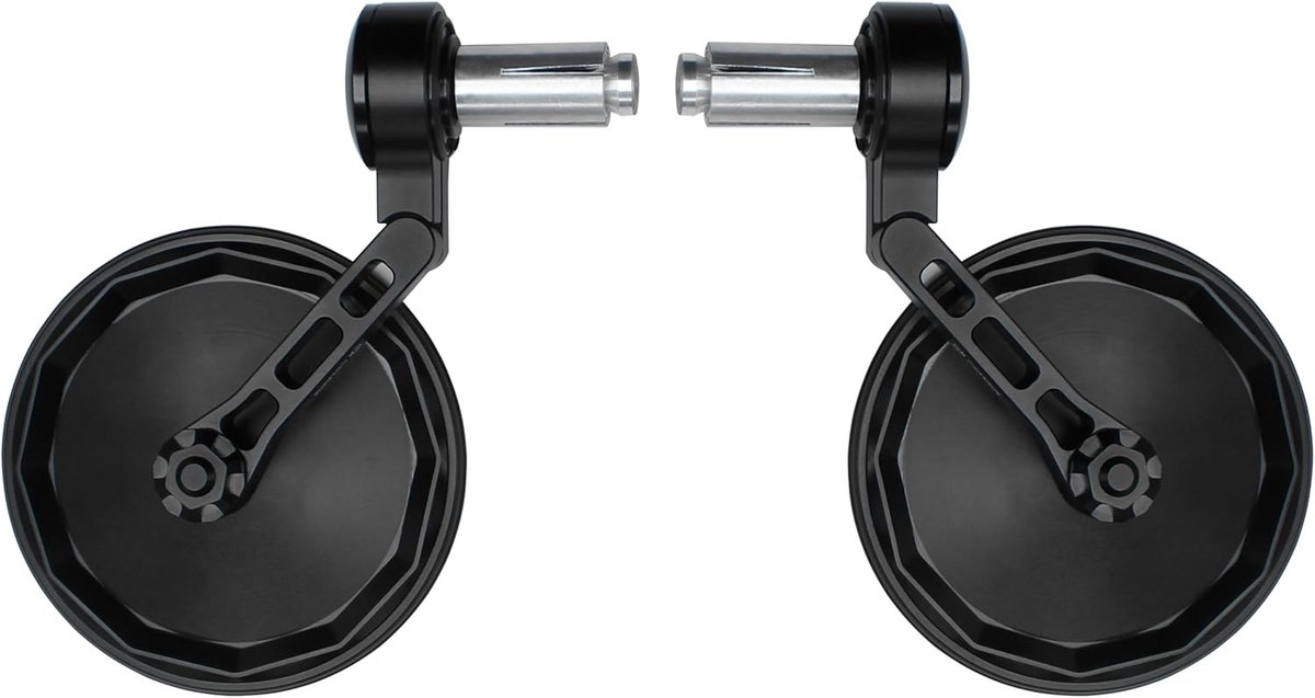 Motorfiets Spiegels Stuurspiegel Achteruitkijkspiegel Motorfietsen zwart voor Monster Scrambler XSR125 XSR700 XSR900 CB125R CB300R CB650R CB1000R SV650 Z650RS Z900RS V7 V9 Svartpilen Vitpilen
