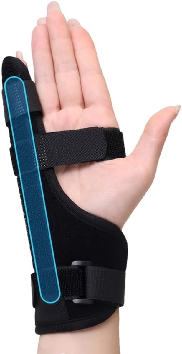 Pink Spalk Polssteun Brace Vingerspalk Handbrace Vinger Ondersteuning Voor Pink en Pols Verstelbare Fixatie Voor Dagelijks Gebruik Links en Rechts (S)