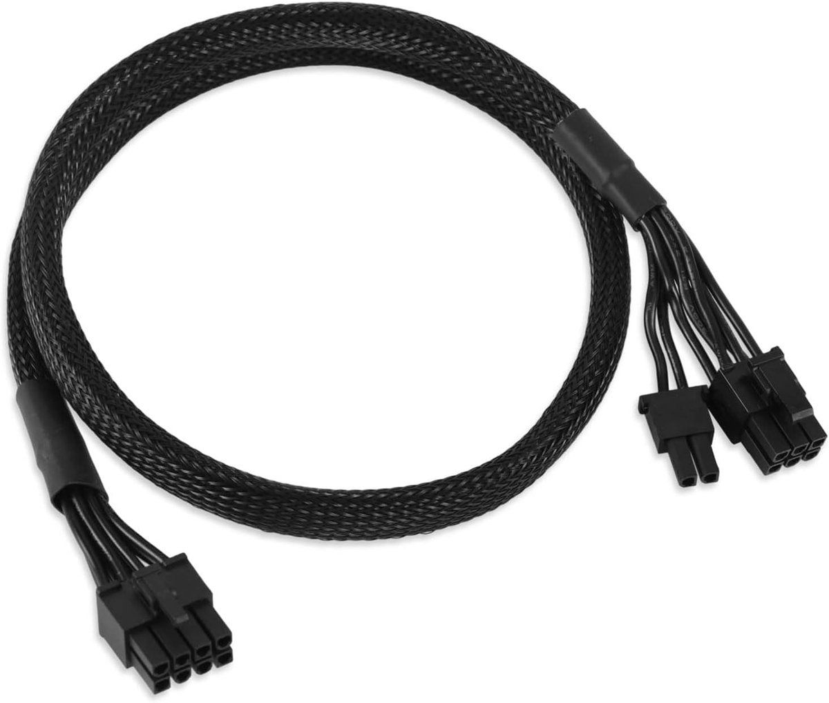 8-Pins naar 6+2-Pins GPU-Voedingskabel voor Corsair, Premium 8-Pins GPU-Voedingskabel Grafische Kaartmodulekabel Compatibel met Thermaltake en ARESGAME