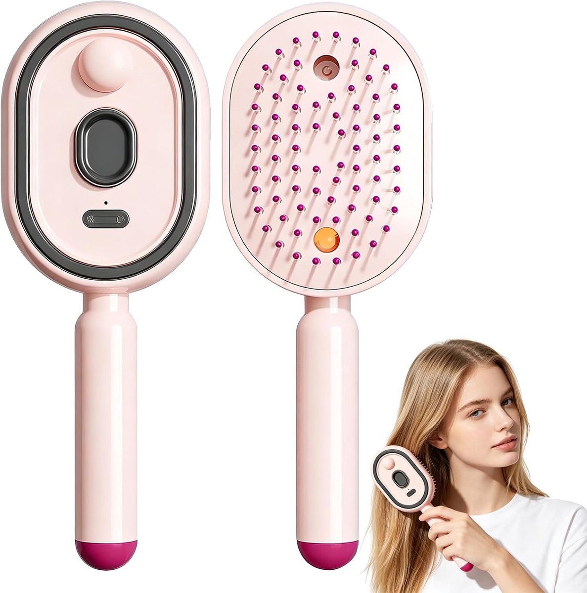 3-in-1 stijlborstel voor haar