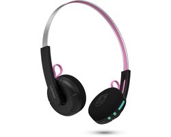 PHILIPS TAMS1BK/00 De Ringo Duo - Draadloze On-Ear Koptelefoon - Bluetooth 6.0 - Tot 26 Uur Batterijduur - USB-C Audio - 40 mm Drivers - Multipoint - Verwisselbare Oorkussens - Zwart