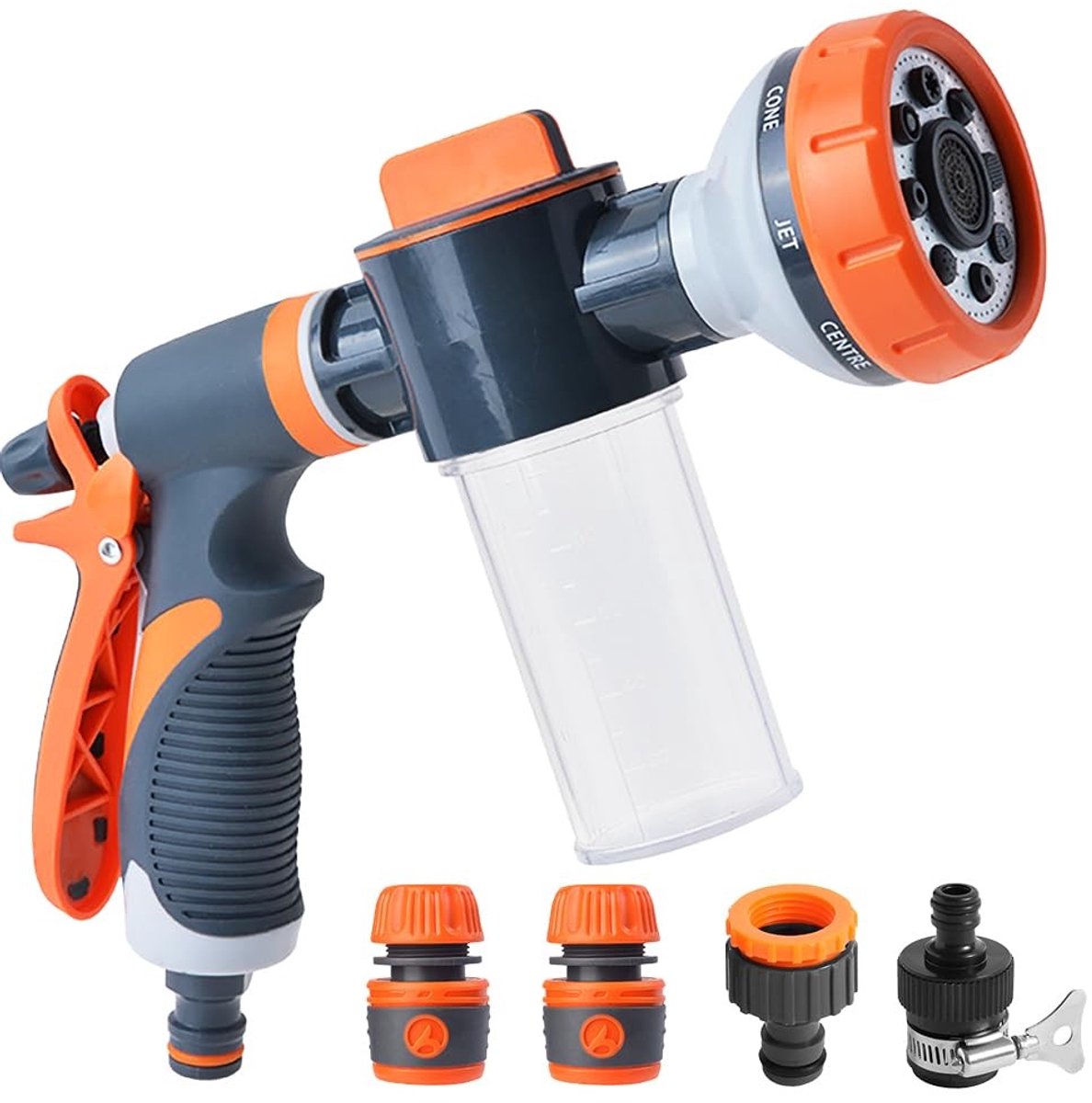 Omgoods - Tuinspuitpistool met 8 Instellingen - Tuin Spray Gun voor Auto en Planten