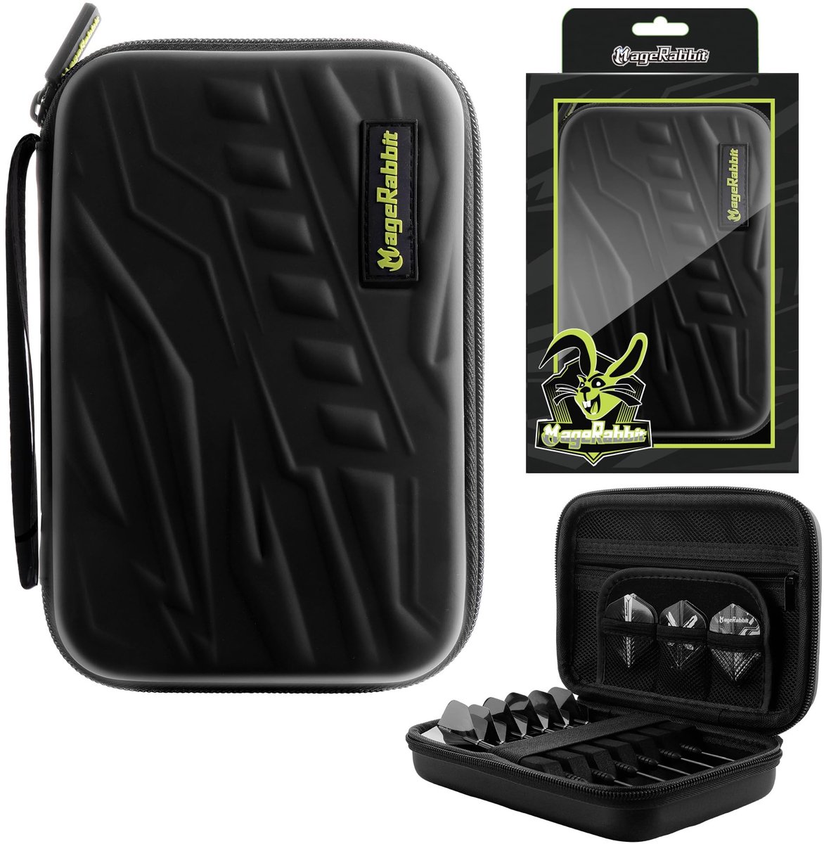 Omgoods - Dart Case voor 6 Darts - Compacte Organizer voor Darts en Accessoires