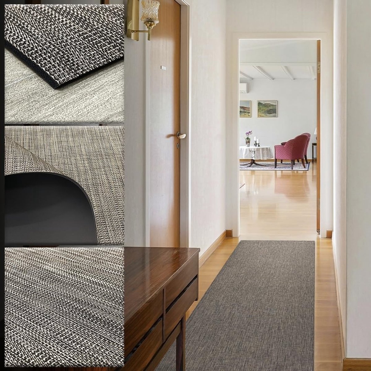 Omgoods - Entrance Rug Vinyl 60 x 100 cm - Duurzaam en veelzijdig vloerkleed