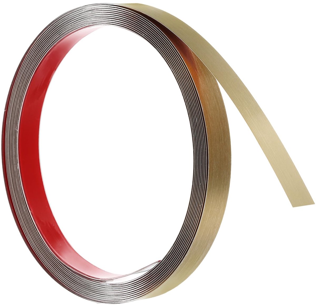 Omgoods - QUARKZMAN Wandlijst - 4 m x 0.59 inch, Roze Goud