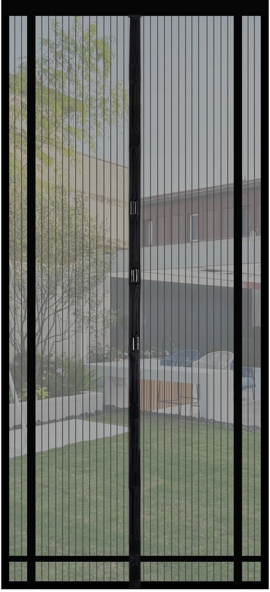 Omgoods - Insectenwerend Hor voor Balkon deur - Magnetisch en Zelfklevend, 150 x 240 cm