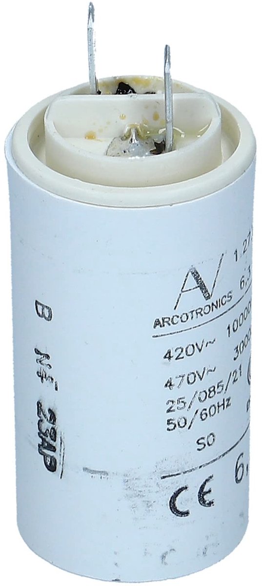 Omgoods - Capacitor 6,3µF voor afzuigkap - Compatibel met en Electrolux