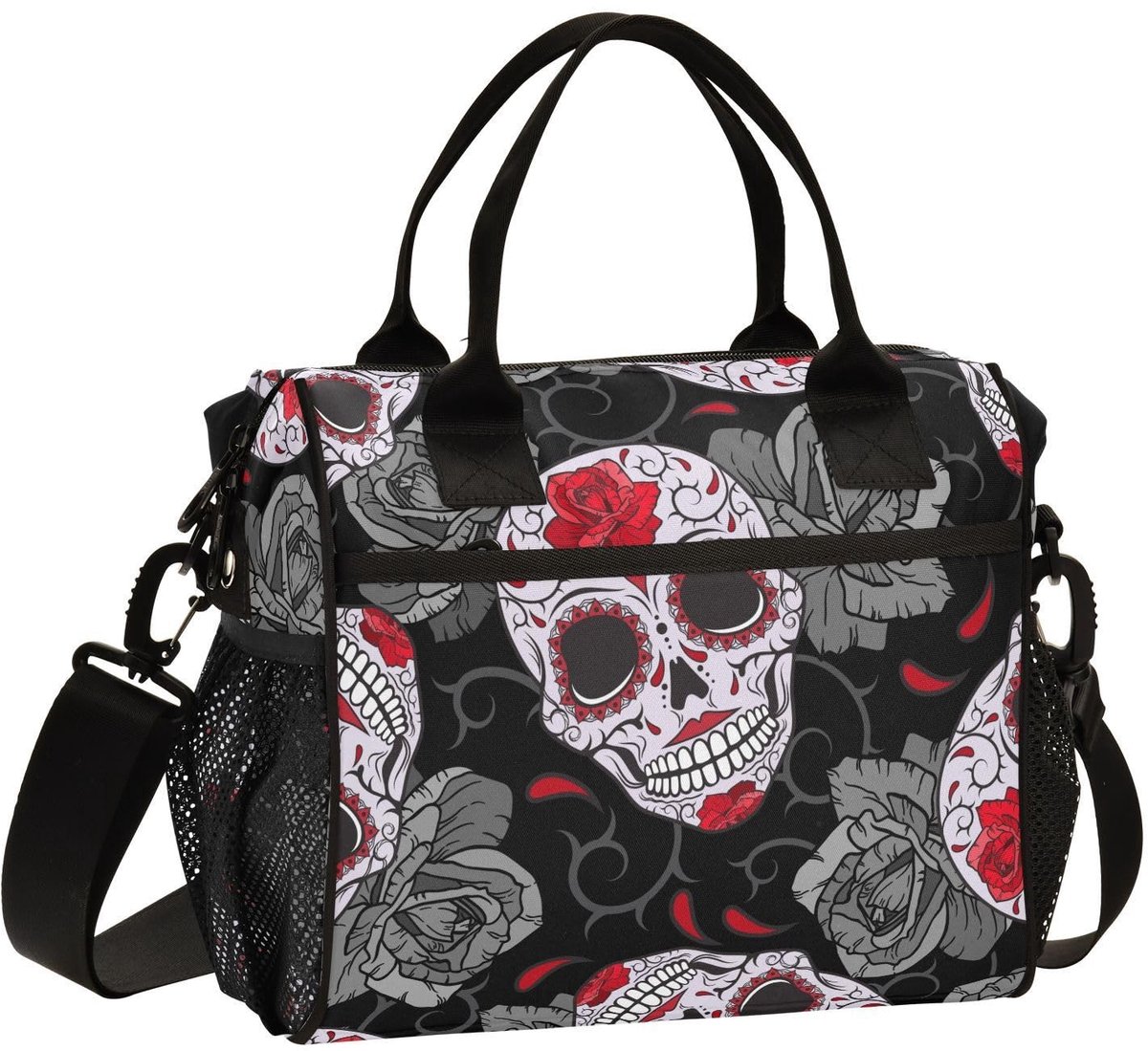 Omgoods - Isolerende Lunchtas met Gothic Design voor Vrouwen