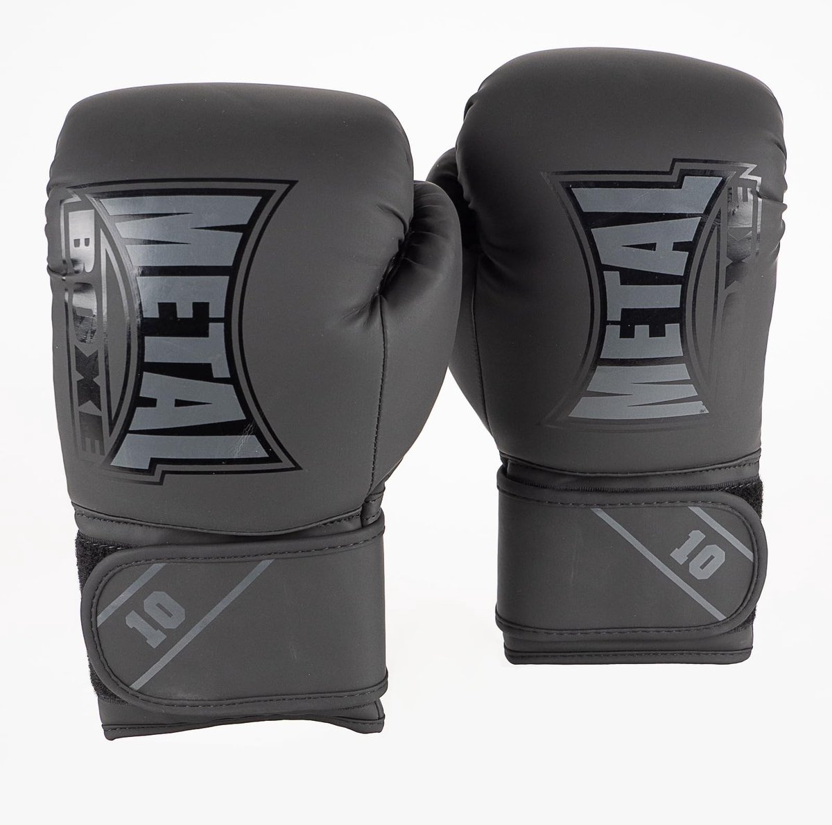 Omgoods - Boxing Gloves voor Starter Training - Zwart/Grijs 10 Oz