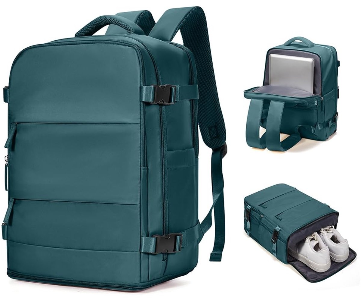 Omgoods - Casual Rugzak met Schoencompartiment voor Handbagage