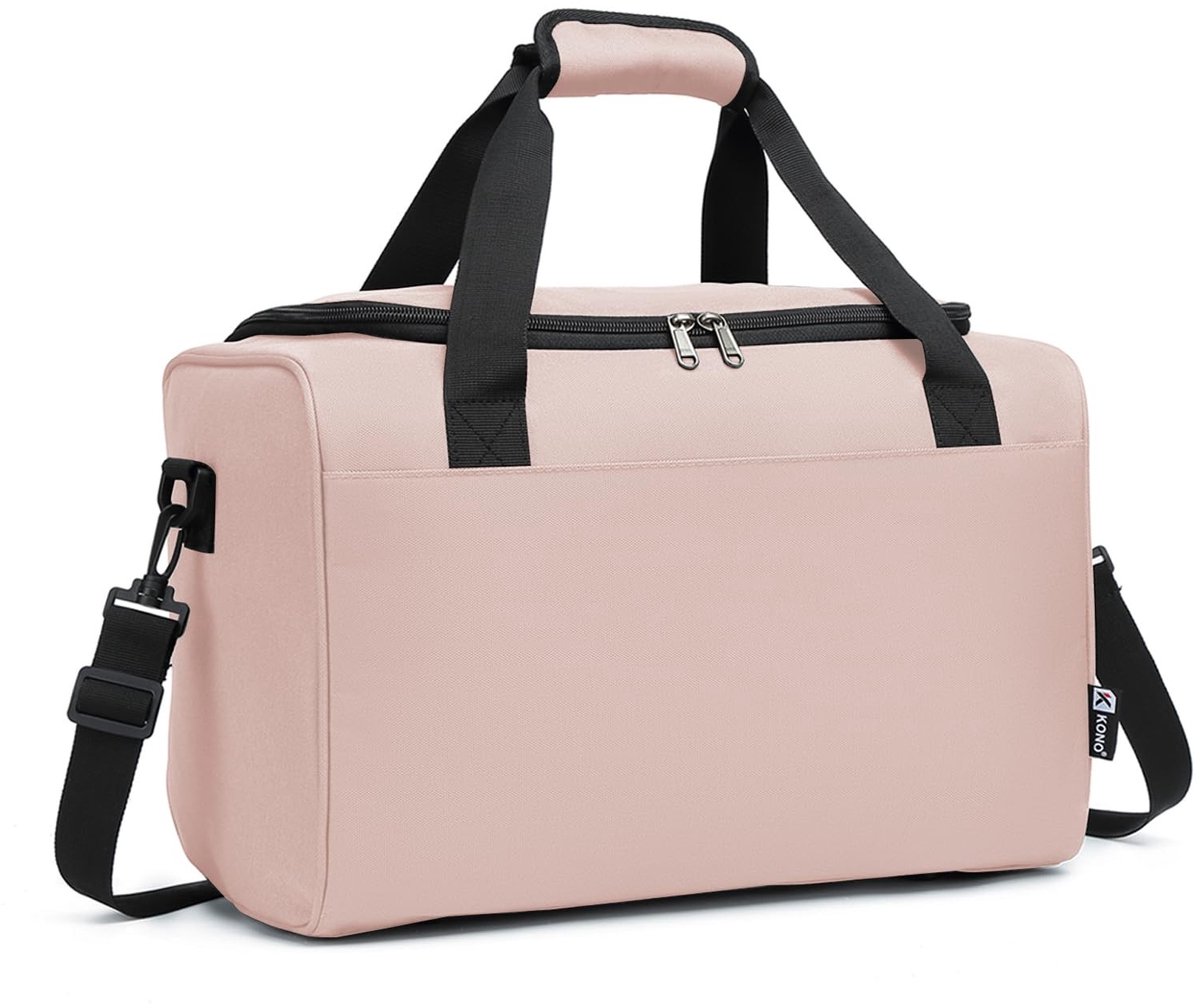 Omgoods - Onderzit Bag - Cabin Bag 40x20x25cm - Lichtgewicht Waterafstotend - Roze