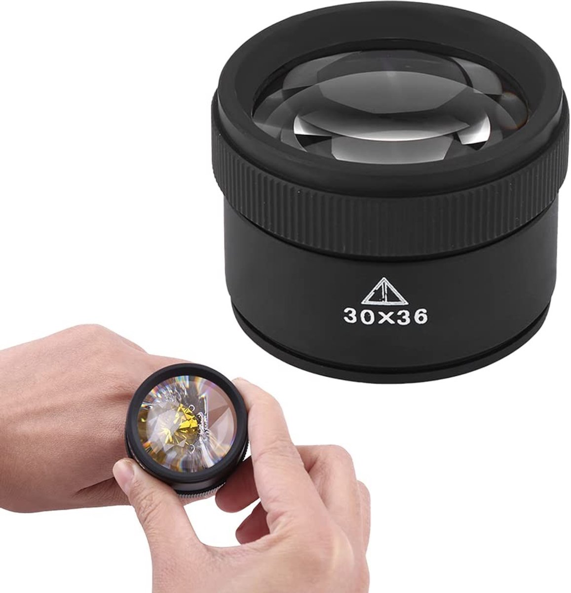 Omgoods - Juweliers Loep - 30X Vergrootglas voor Sieraden en Muntverzameling