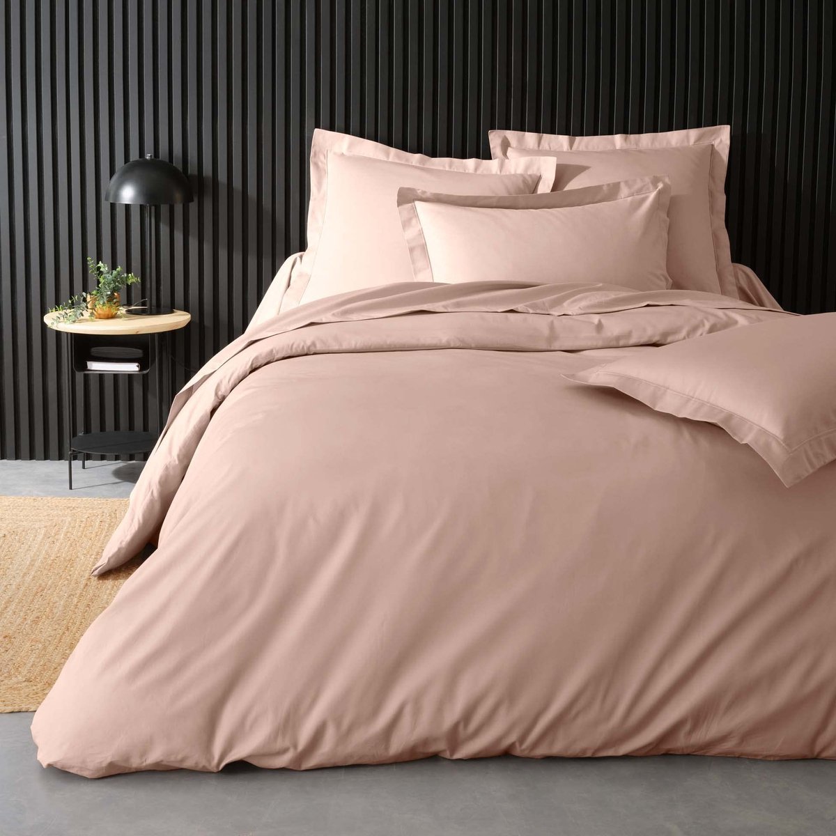 Omgoods - Duvet Cover 240 x 220 cm van 100% Katoen in Nude