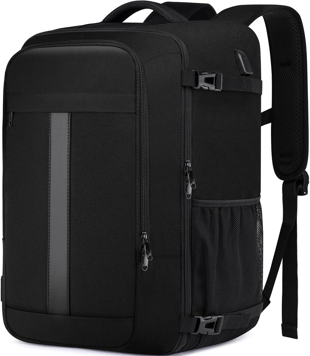 Omgoods - Ruime Reistas met USB Oplaadpoort voor Laptops tot 18.4 Inch