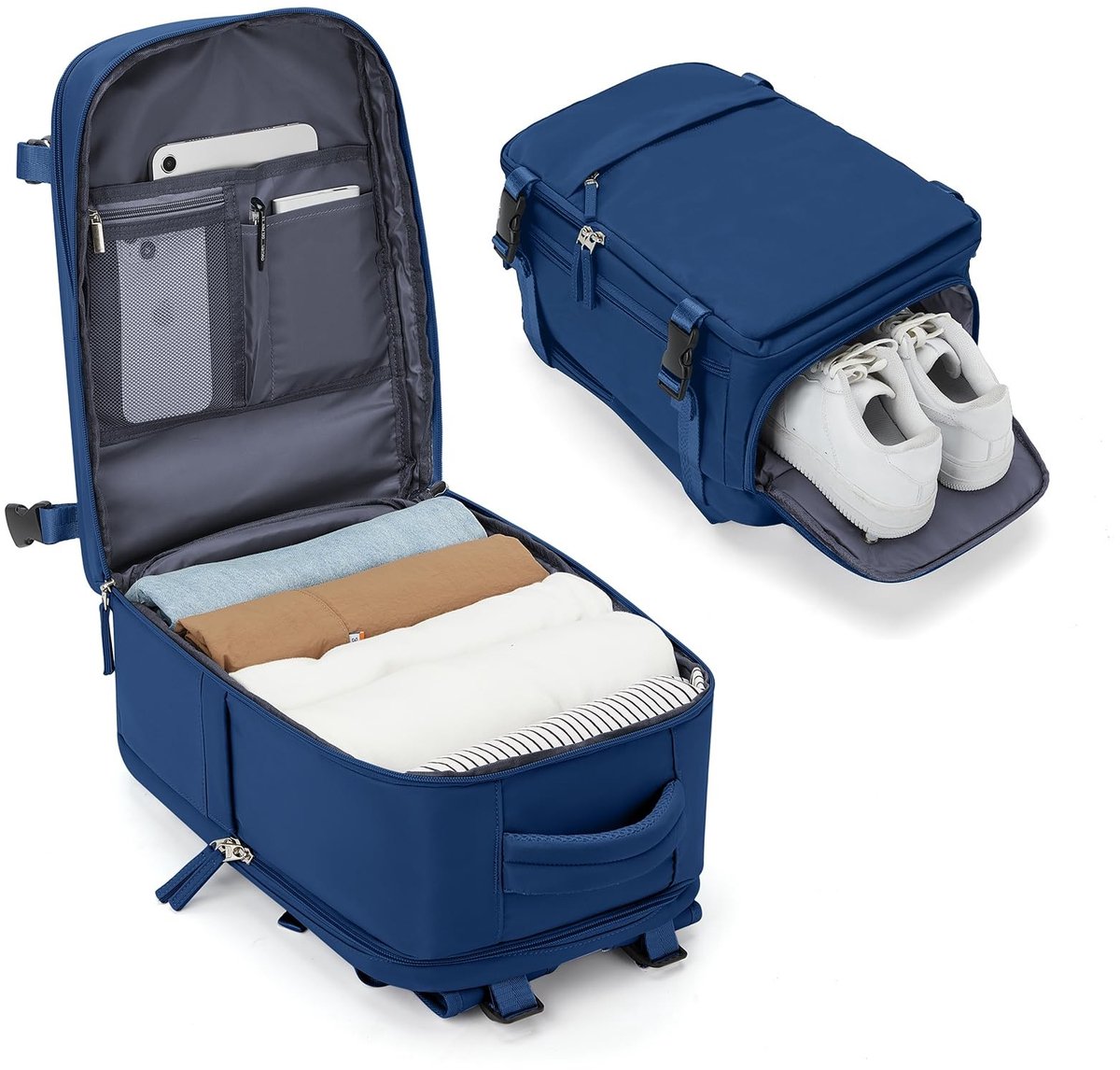 Omgoods - Vacuüm Rugzak met Pomp voor Handbagage 40x30x20 cm