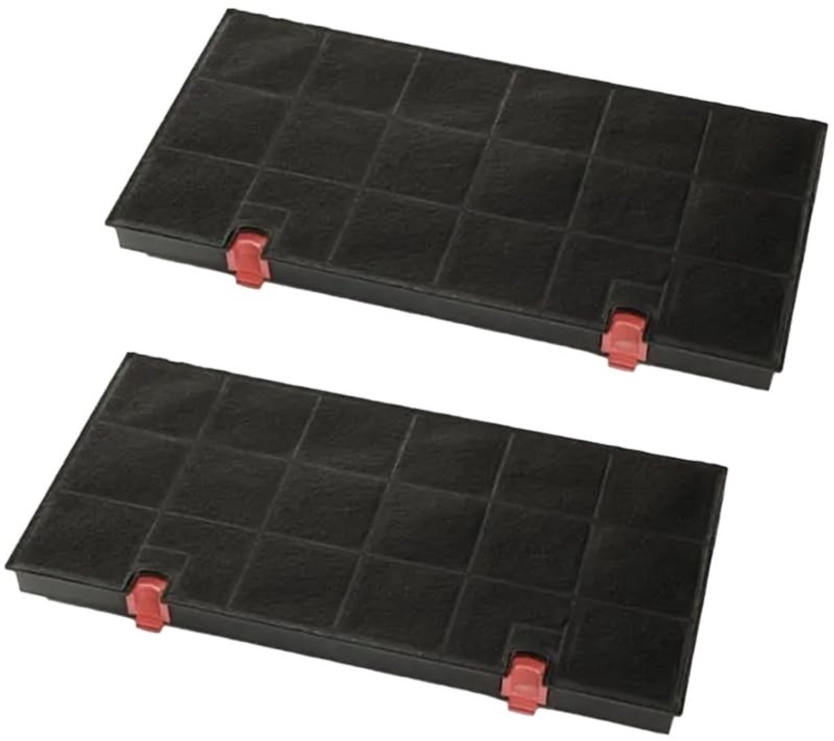 Omgoods - 2 Actieve koolfilters voor afzuigkappen - Eenvoudige installatie